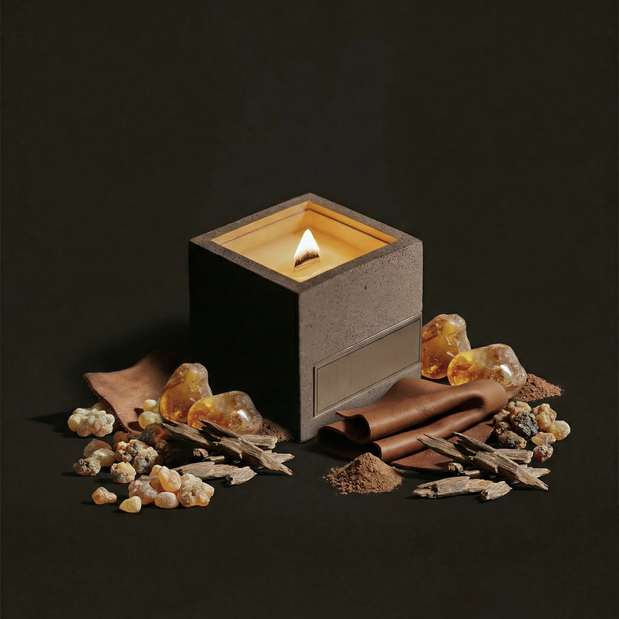 Аромасвеча "Дымный уд"